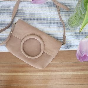 ABLE local and global leather crossbody